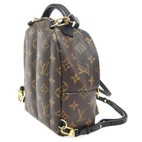 LOUIS VUITTON Palm Spring PM Backpack Bag Monogram Leather Brown M41560 27ZA122 main image 13